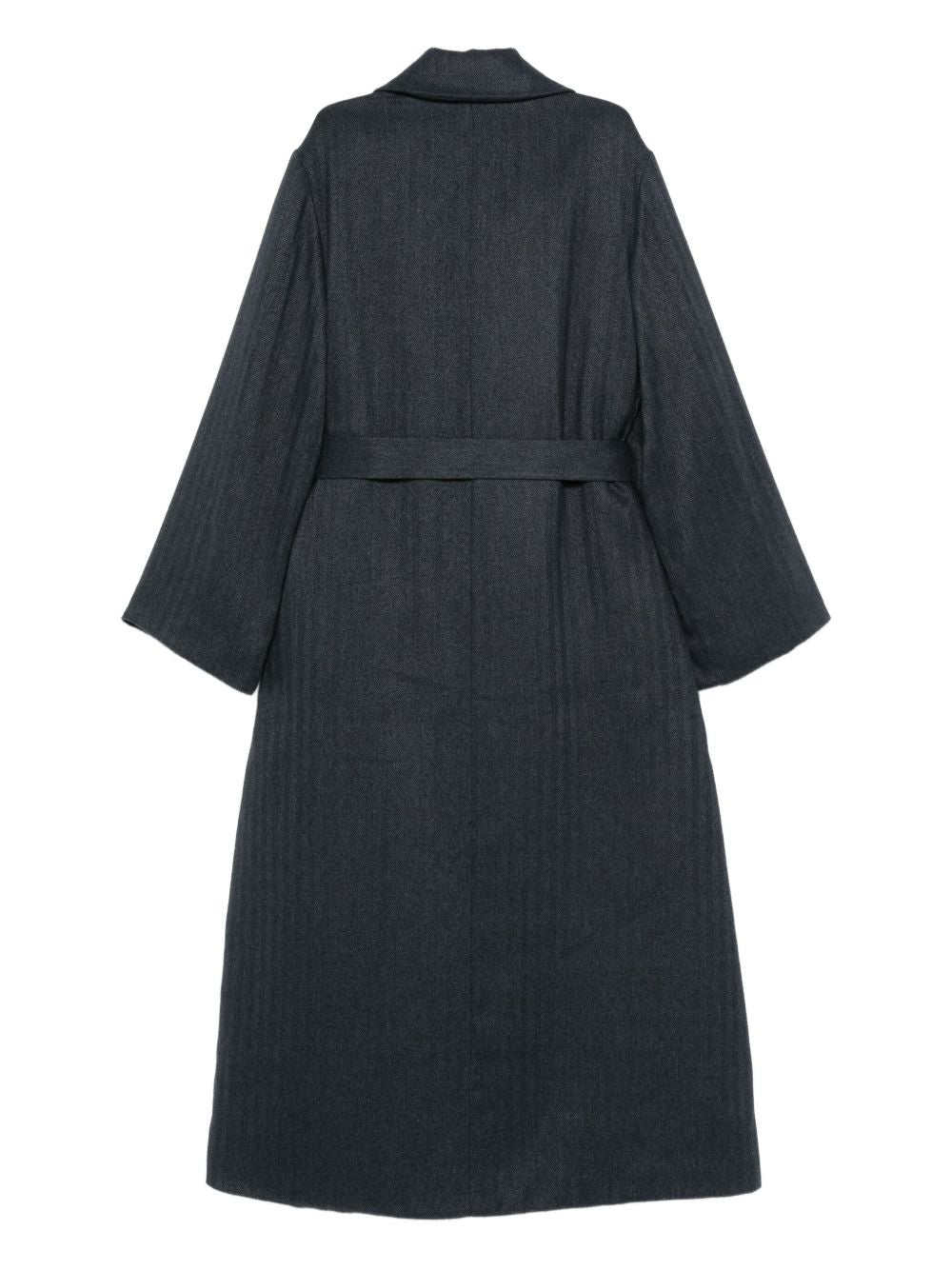 Emporio Armani Coats Blu Polyester