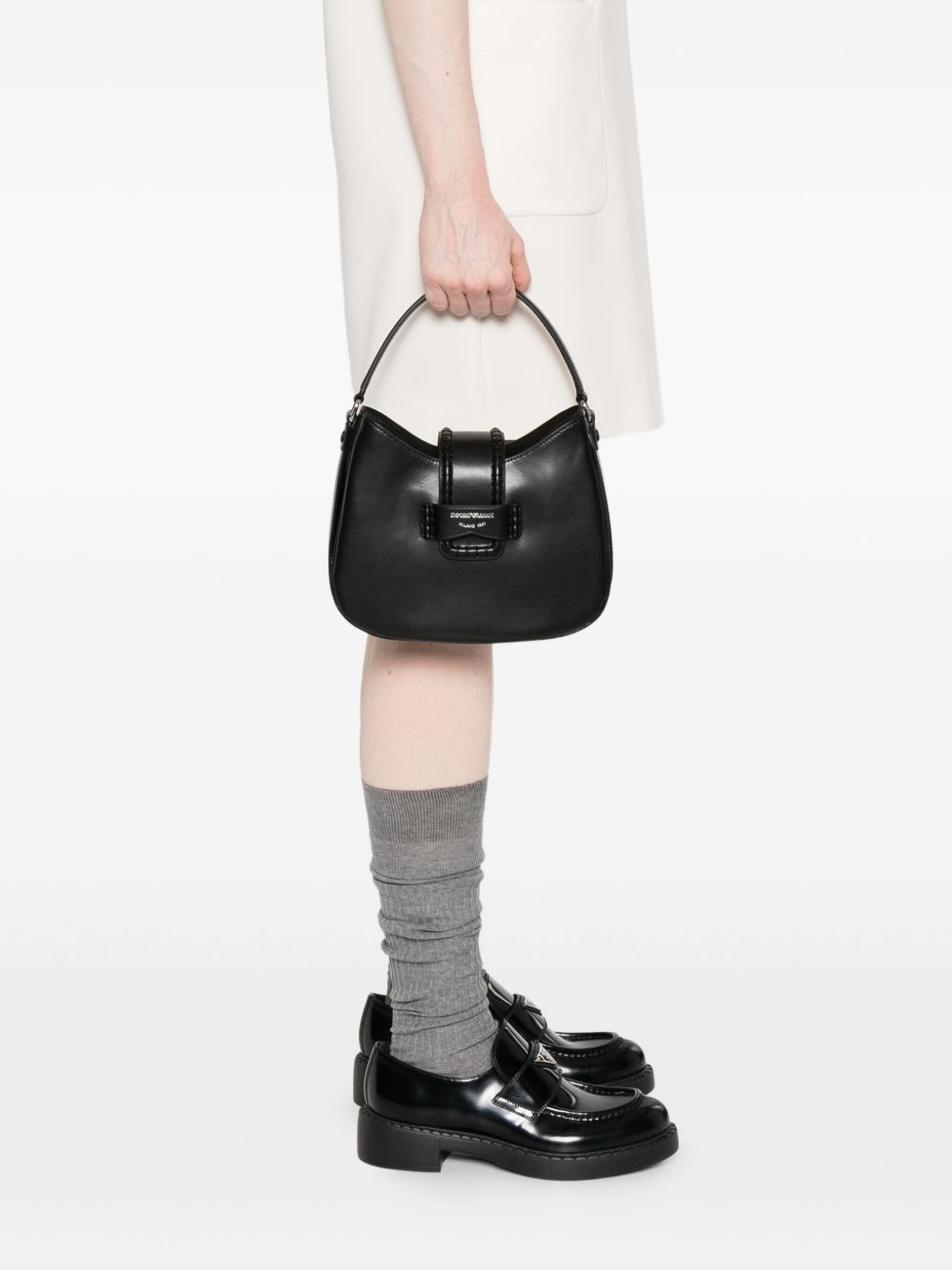 Emporio Armani Bags Nero Leatehr