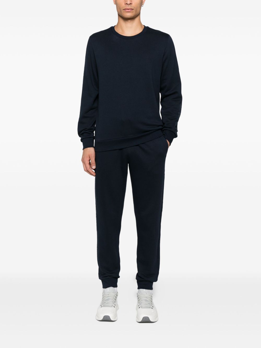 Emporio Armani Sweaters Blu Cotton Polyester