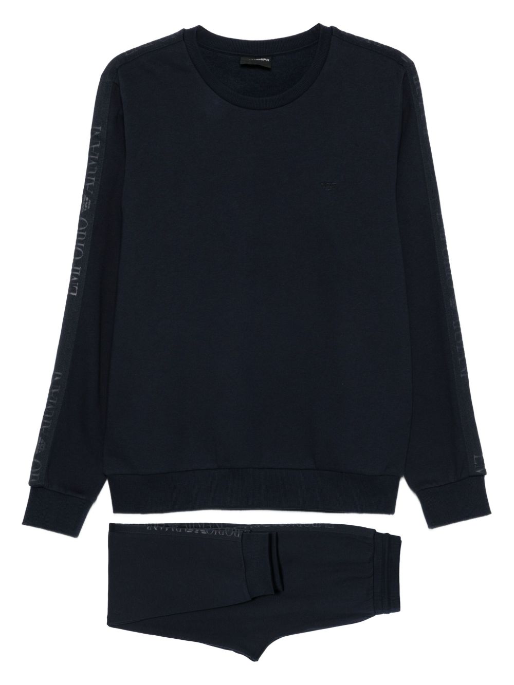 Emporio Armani Sweaters Blu Cotton Polyester