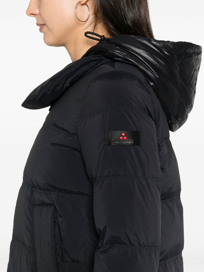 Peuterey Coats Black Polyamide Polyester