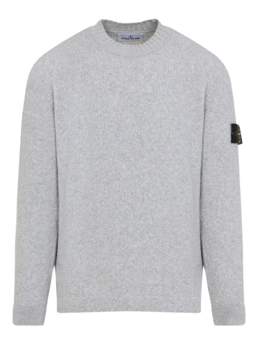 Stone Island Sweaters Grey Wool