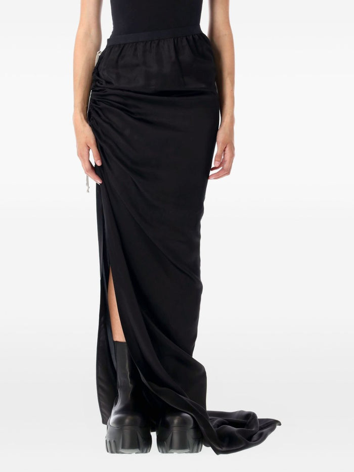 Rick Owens Skirts Black Fabric