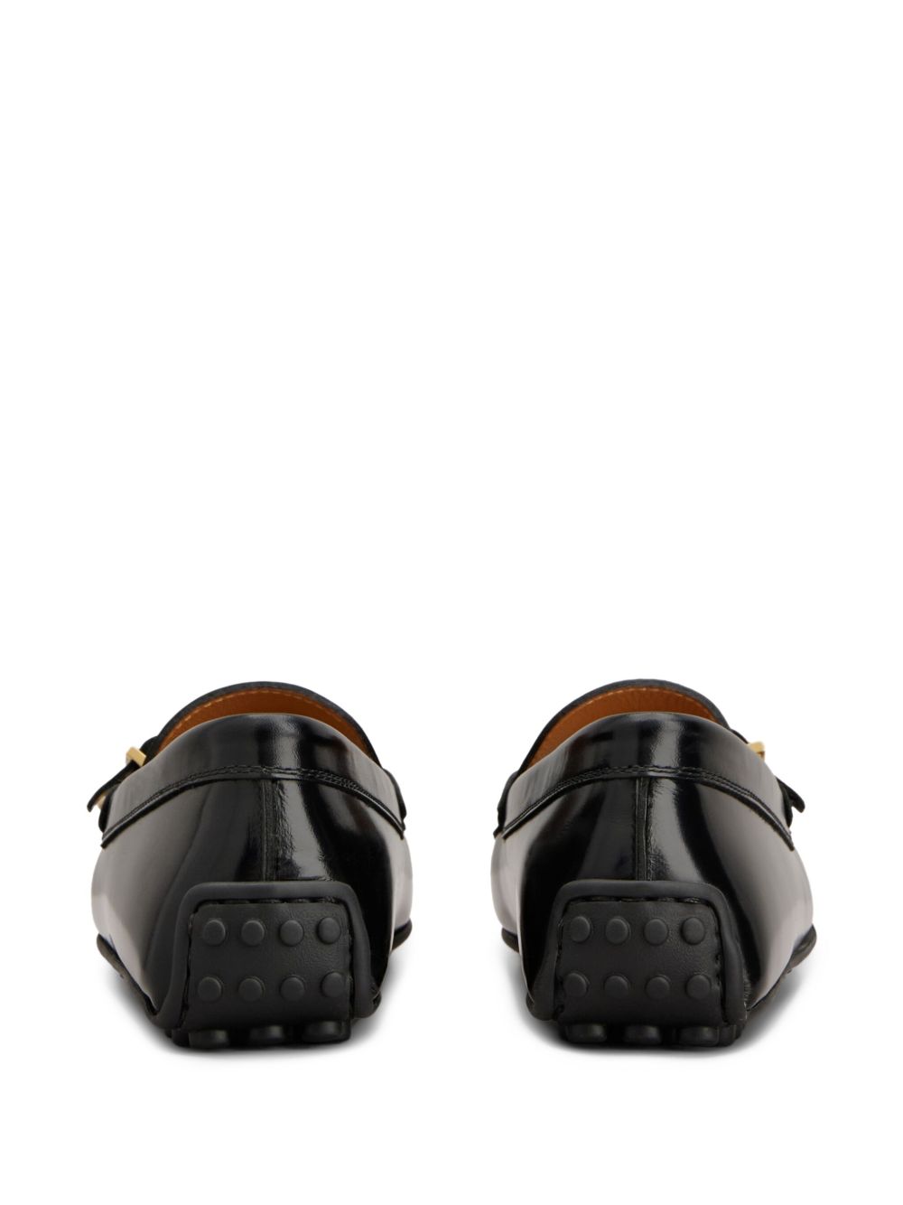 Tods Flat Shoes Black Calf Leather