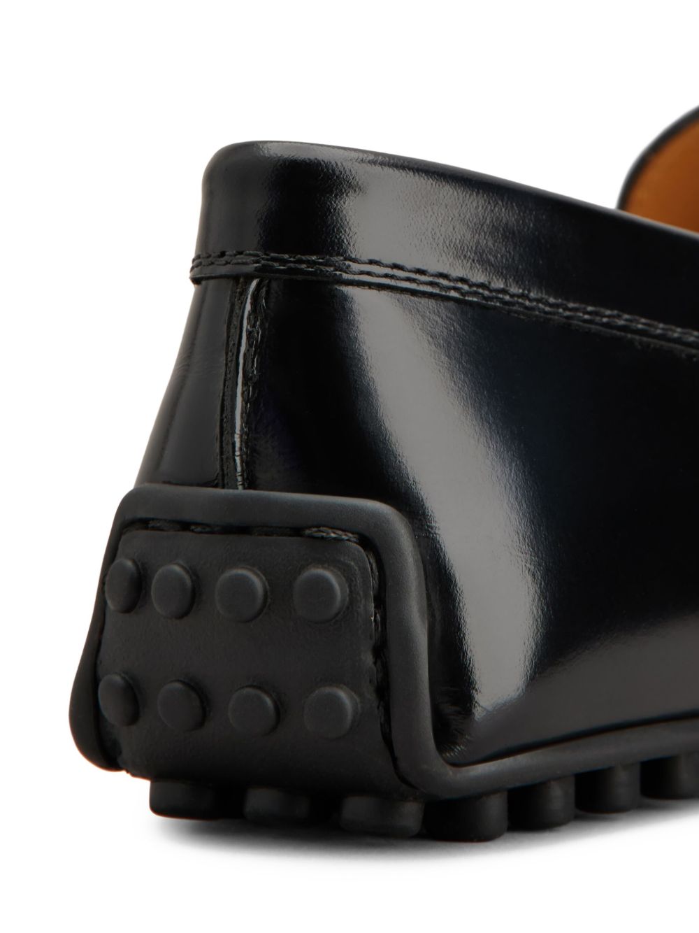 Tods Flat Shoes Black Calf Leather