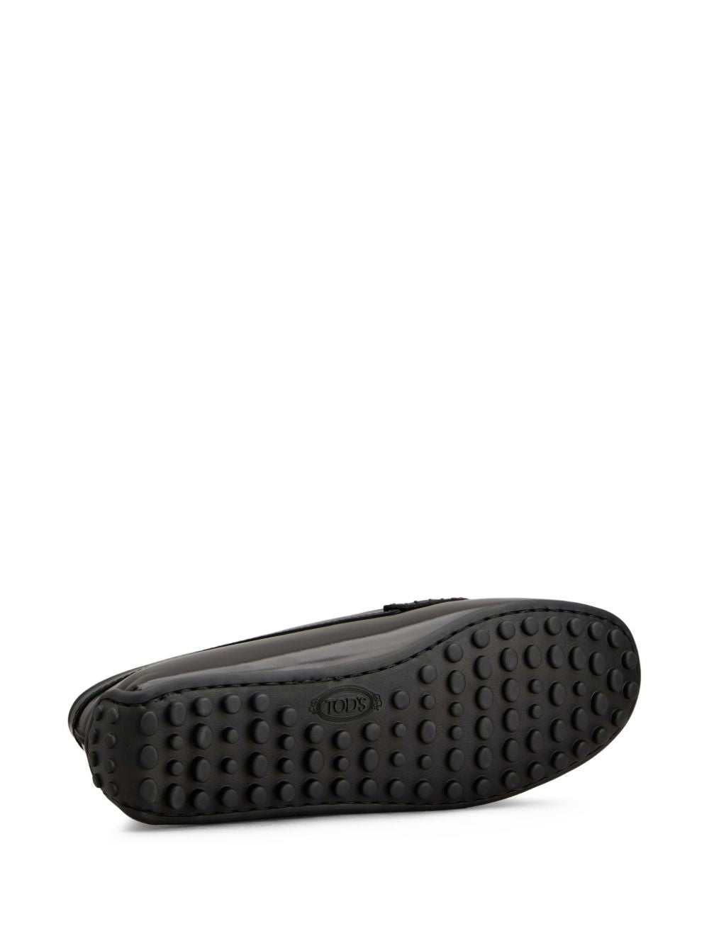 Tods Flat Shoes Black Calf Leather