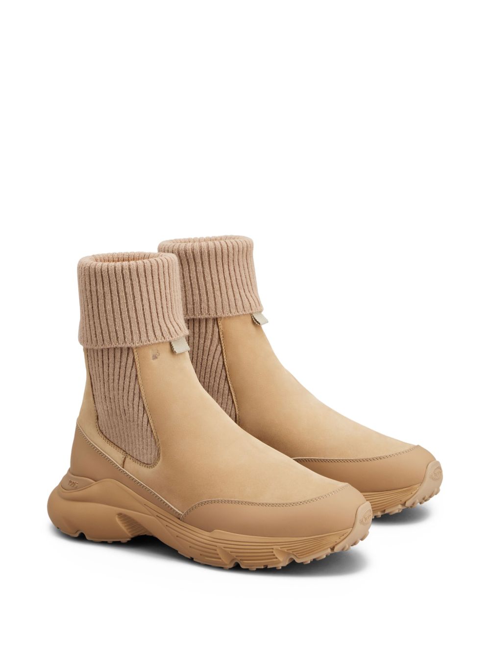Tods Boots Beige Leatehr