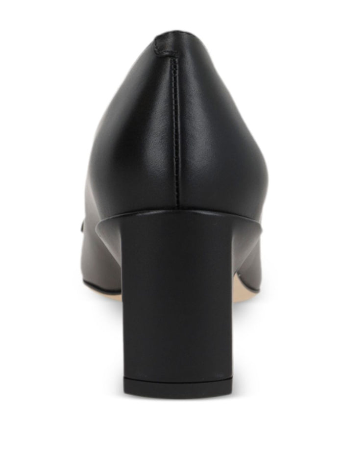 Tods With Heel Black Calf Leather