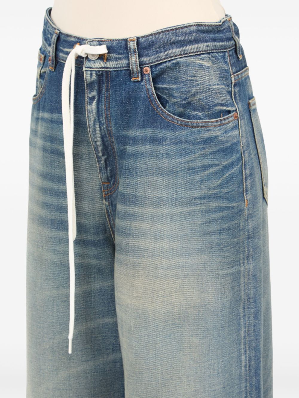 Mm6 Maison Margiela Jeans Clear Blue Cotton