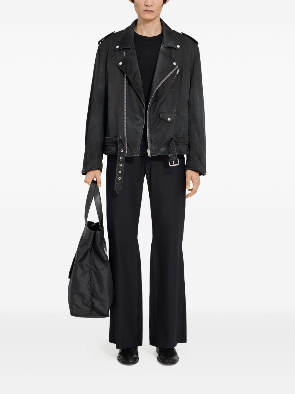Mm6 Maison Margiela Jackets Black Outer: polyester