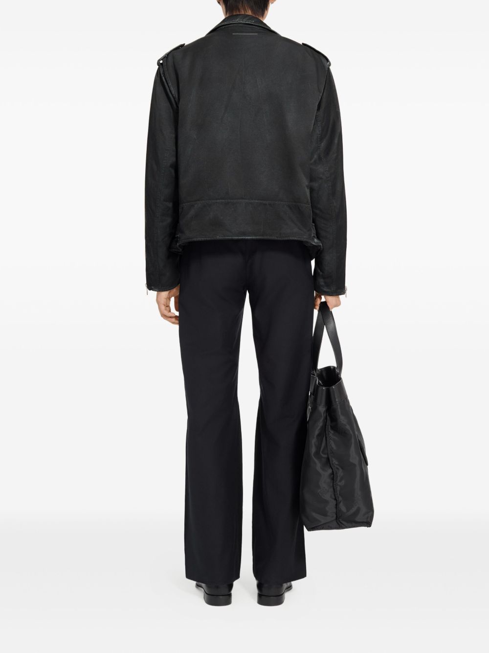 Mm6 Maison Margiela Jackets Black Outer: polyester
