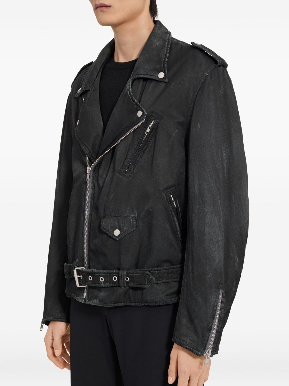 Mm6 Maison Margiela Jackets Black Outer: polyester