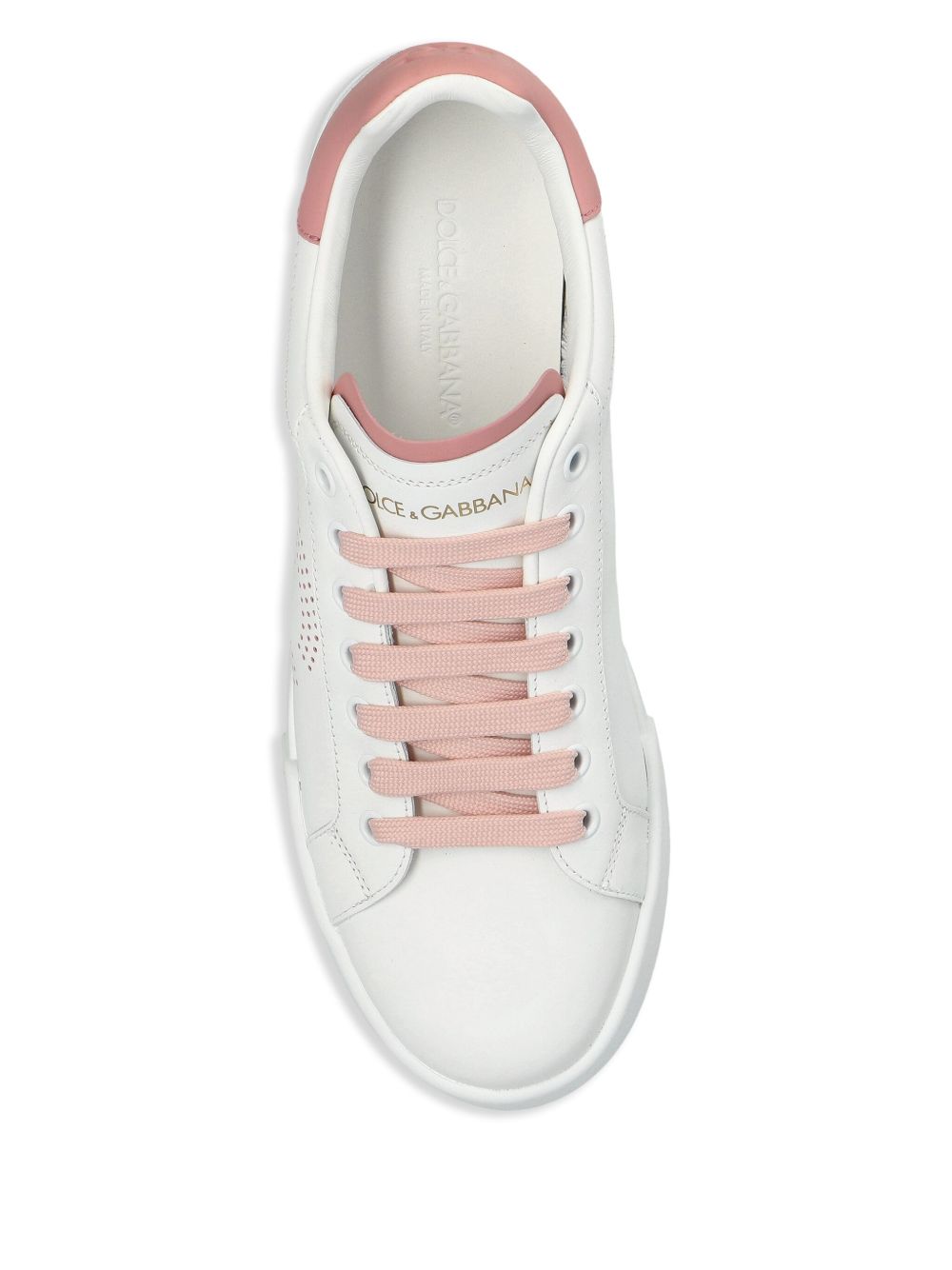 Dolce & Gabbana Sneakers Pink Outer: Calf Leather