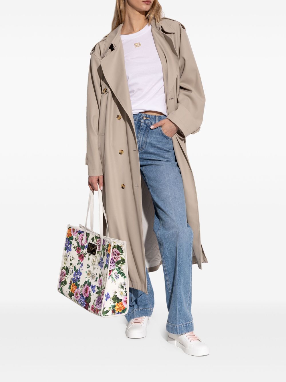 Dolce & Gabbana Sneakers Pink Outer: Calf Leather