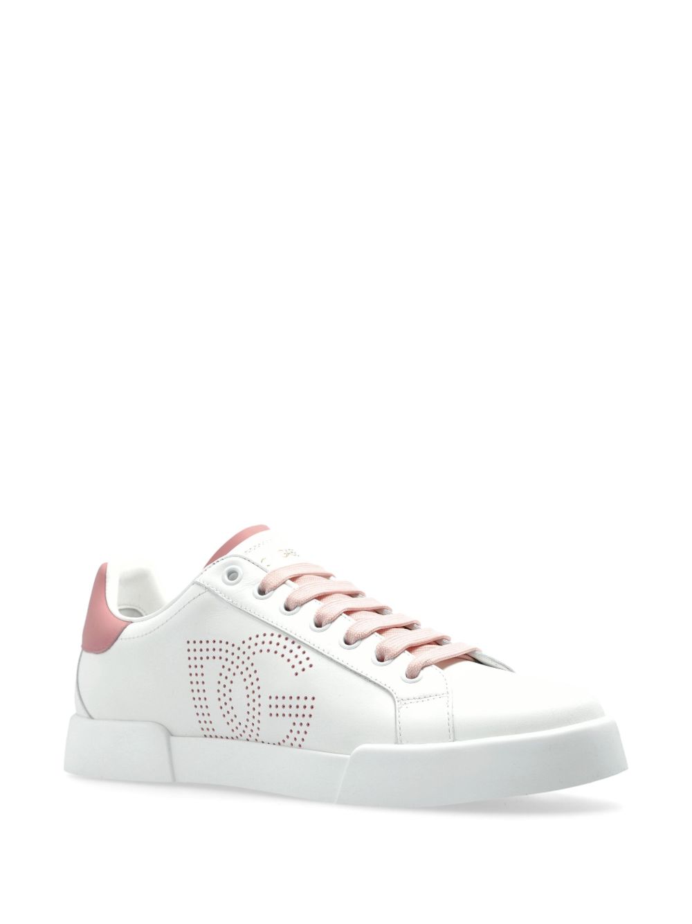 Dolce & Gabbana Sneakers Pink Outer: Calf Leather