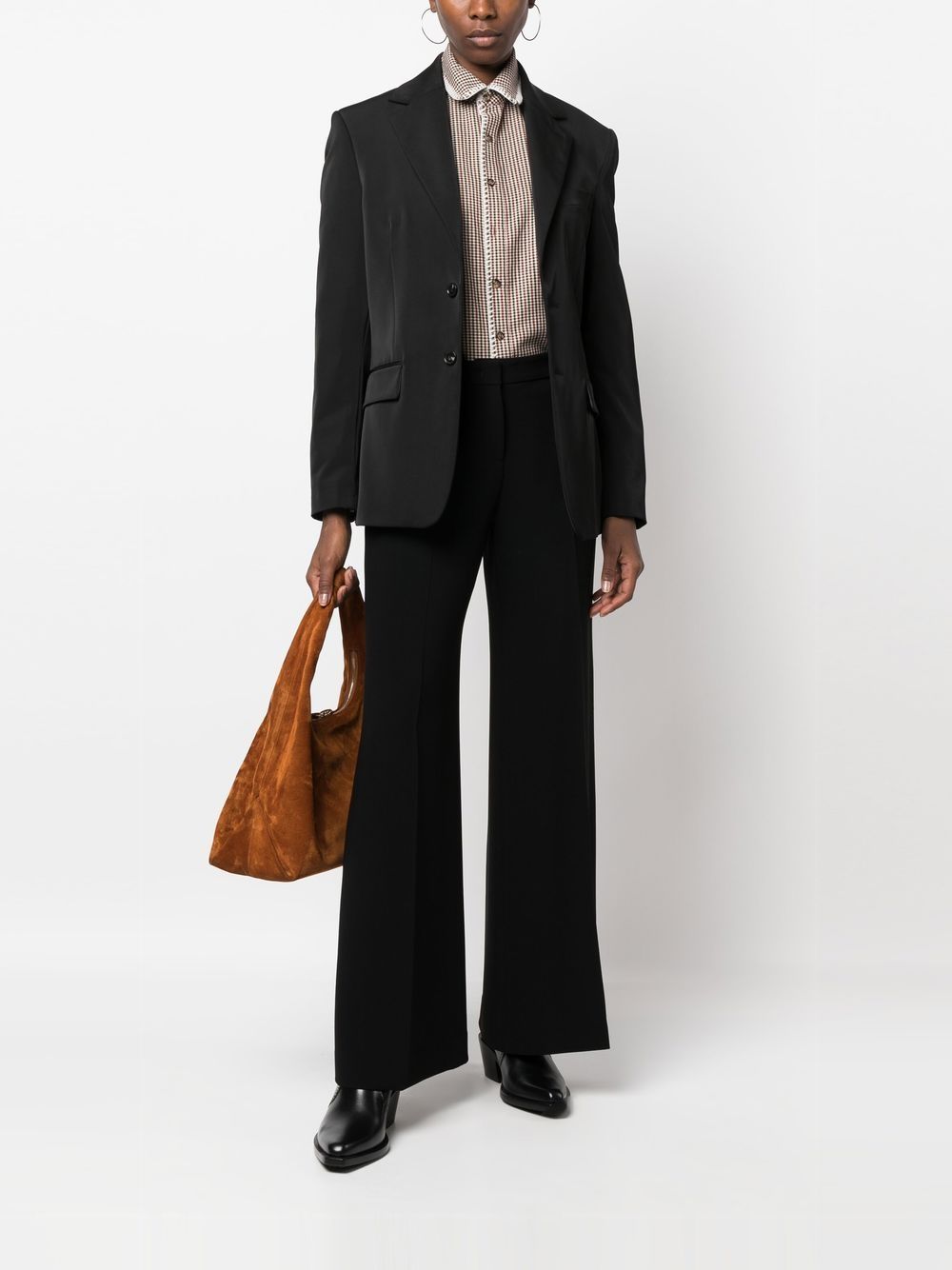 Alberto Biani Trousers Black Outer: Triacetate