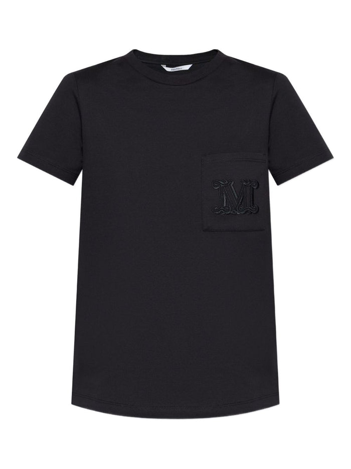 Max Mara T-shirts and Polos Black Cotton