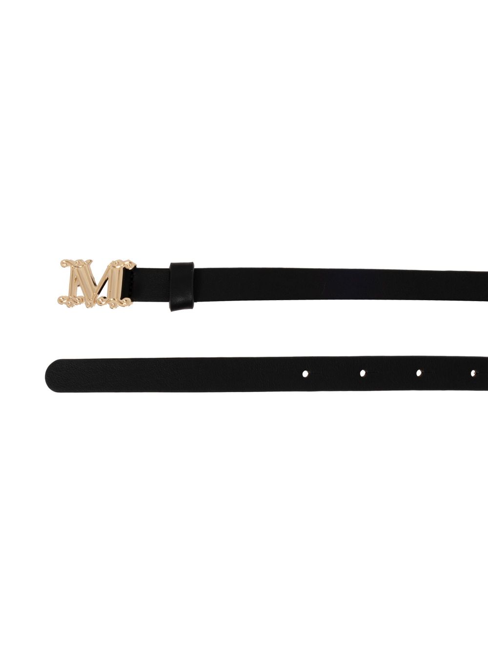 Max Mara Belts Black Calf Leather