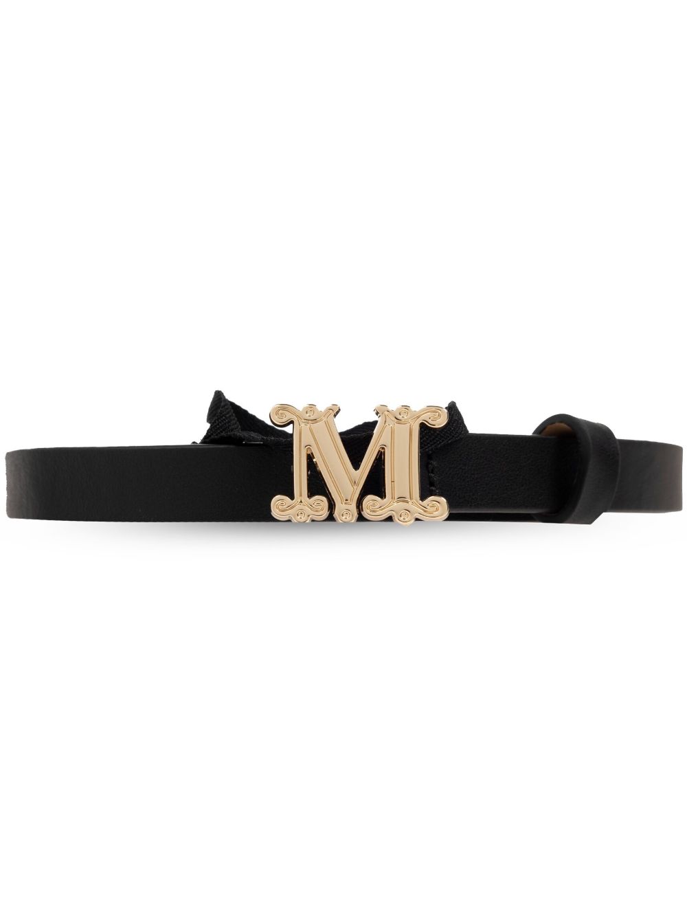 Max Mara Belts Black Calf Leather