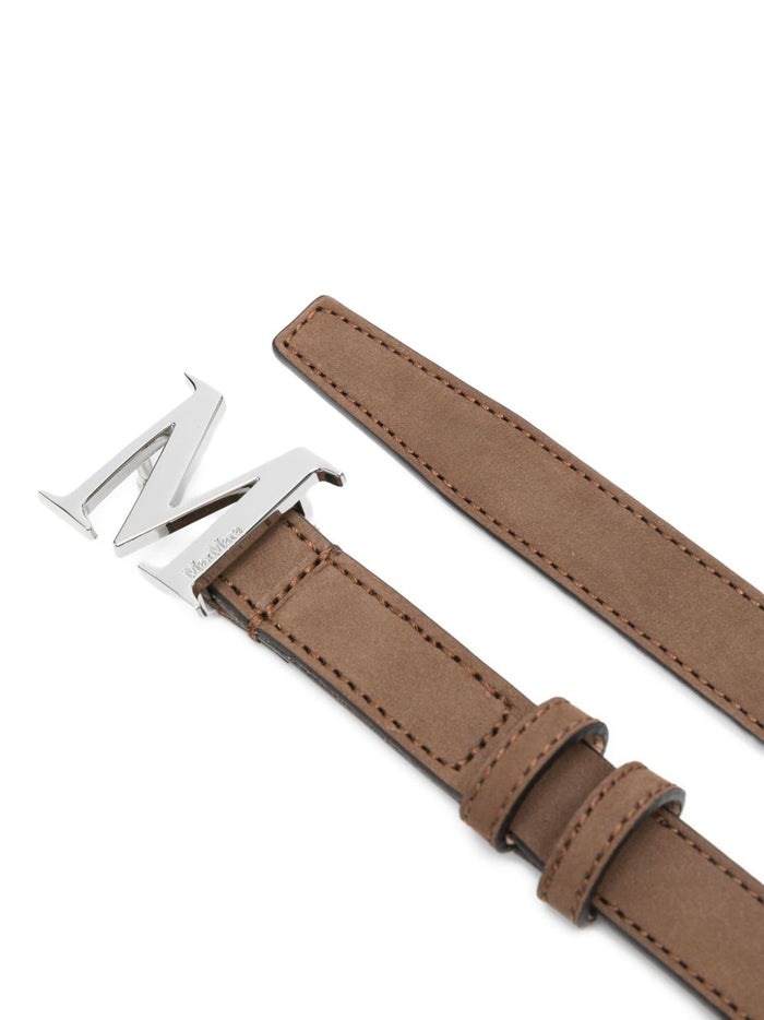 Max Mara Belts Brown Calf Leather