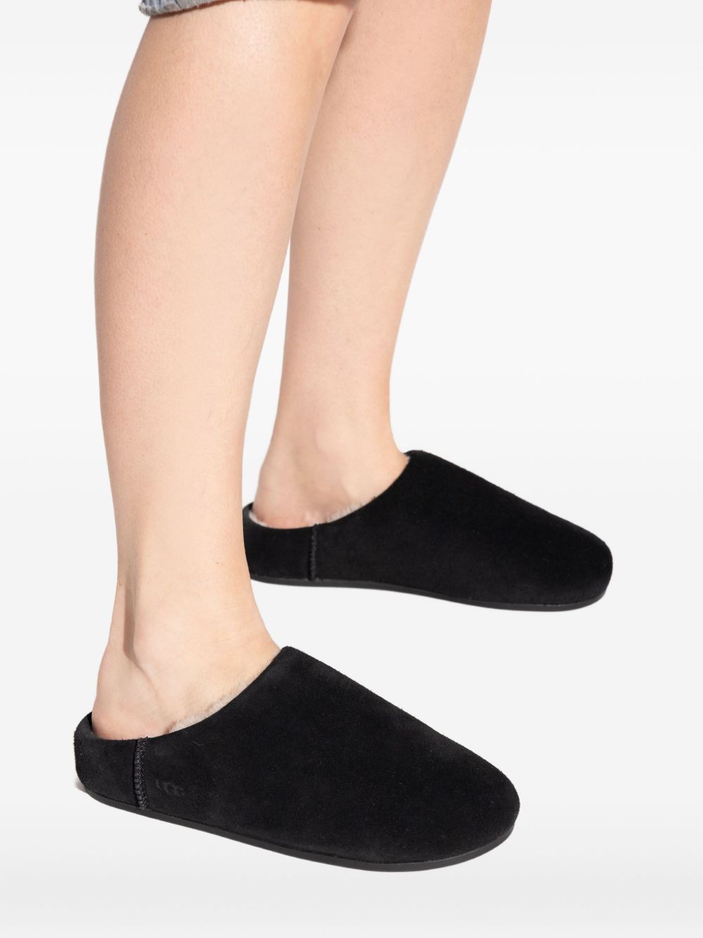 UGG Sandals Black Suede