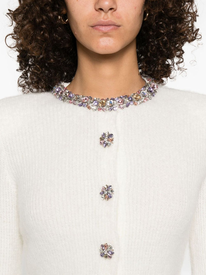 Self-Portrait Sweaters Beige Polyester