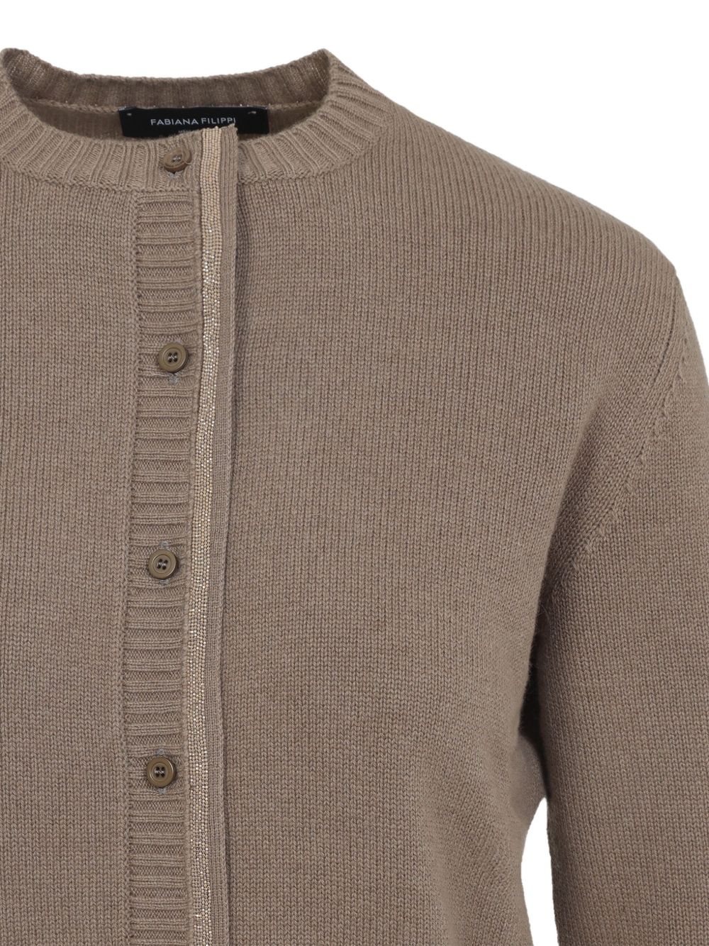 Fabiana Filippi Sweaters Brown Wv Se Ws