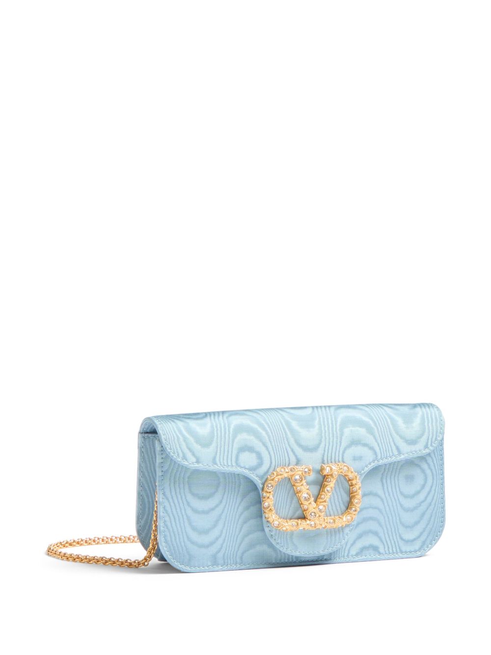 Valentino Garavani Bags Clear Blue Calf Leather