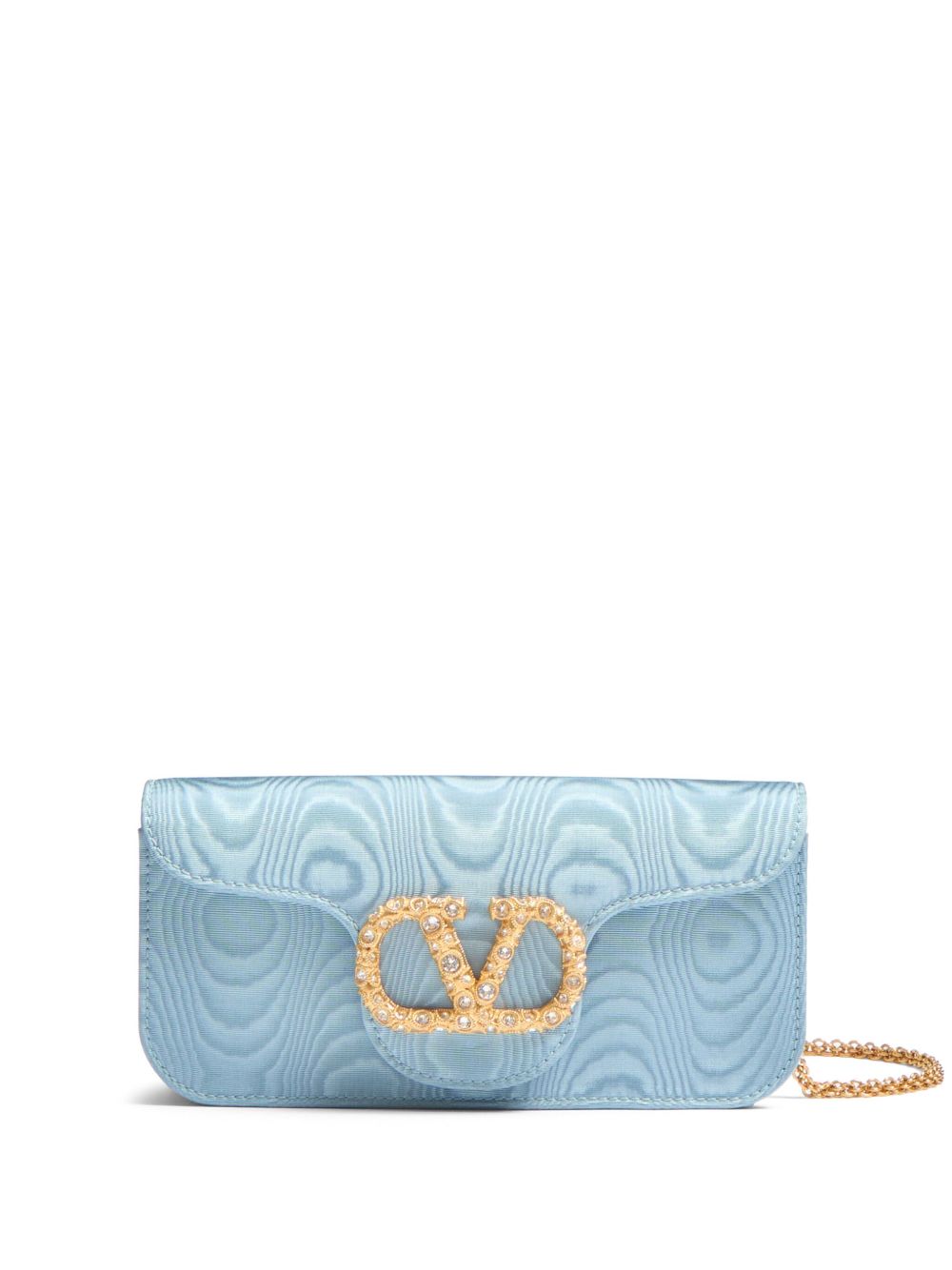 Valentino Garavani Bags Clear Blue Calf Leather