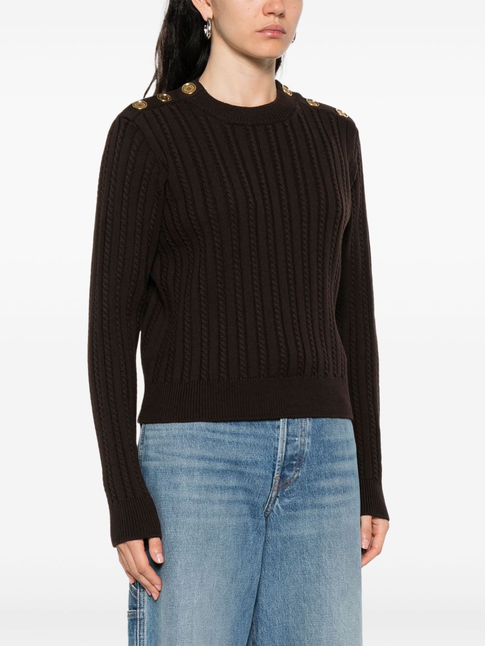 Golden Goose Sweaters Brown