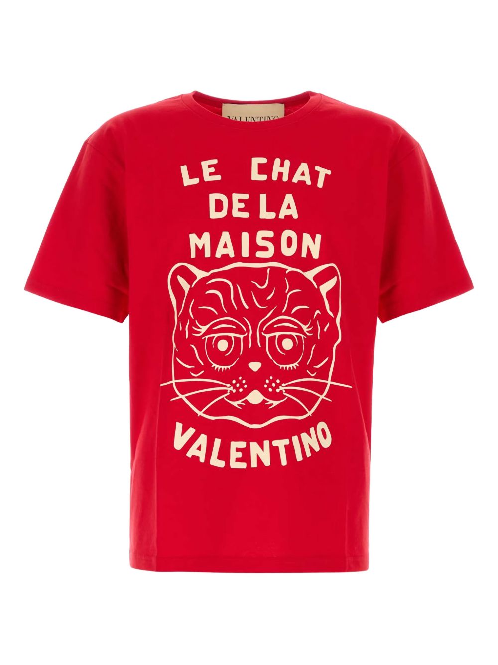 Valentino T-Shirts And Polos Red Cotton