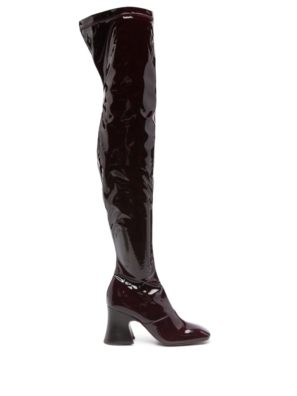 Chloè Boots Bordeaux