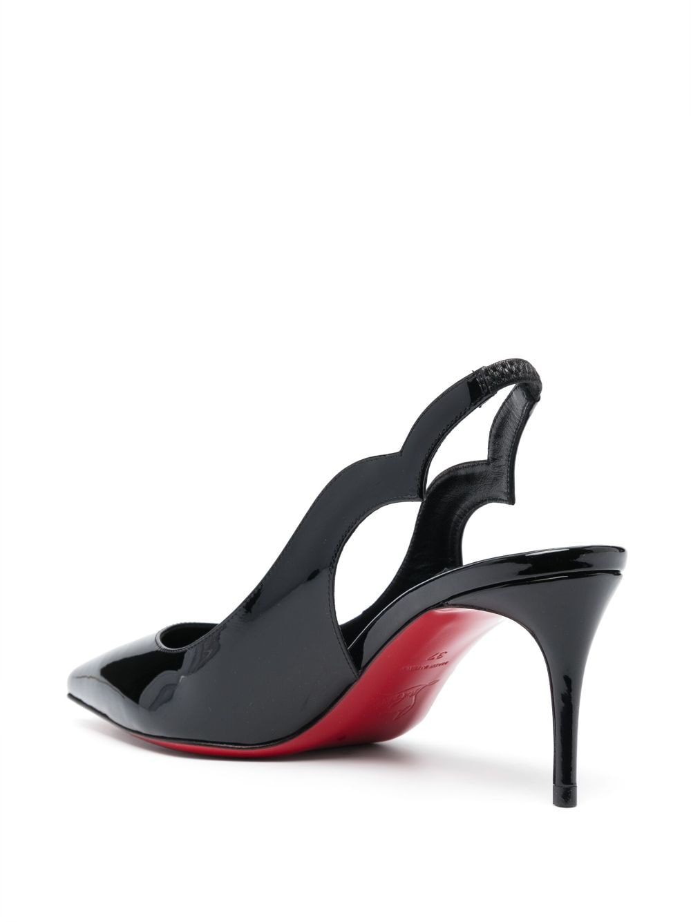Christian Louboutin With Heel Black Furs & Skins->leather100.0 %