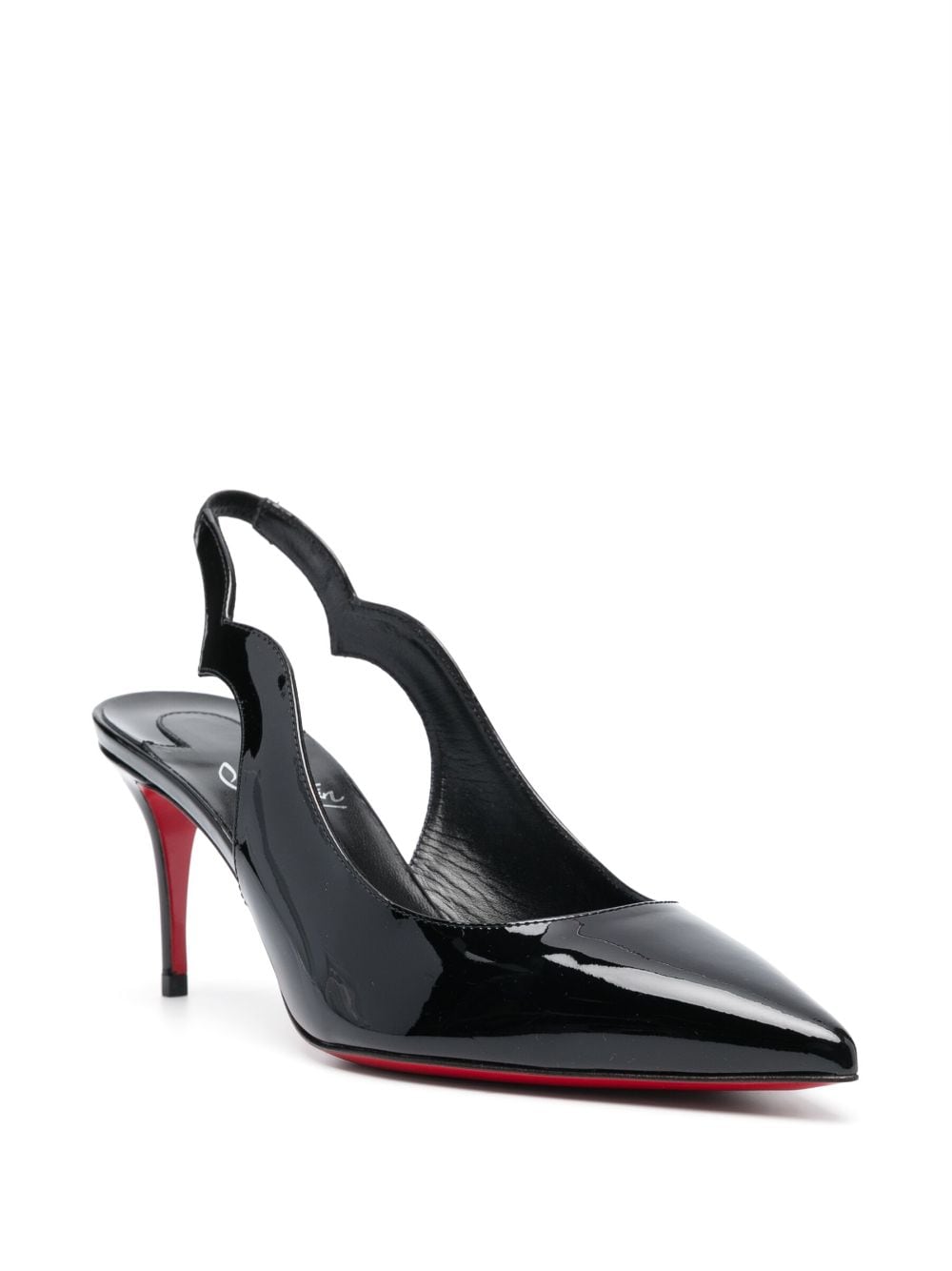Christian Louboutin With Heel Black Furs & Skins->leather100.0 %
