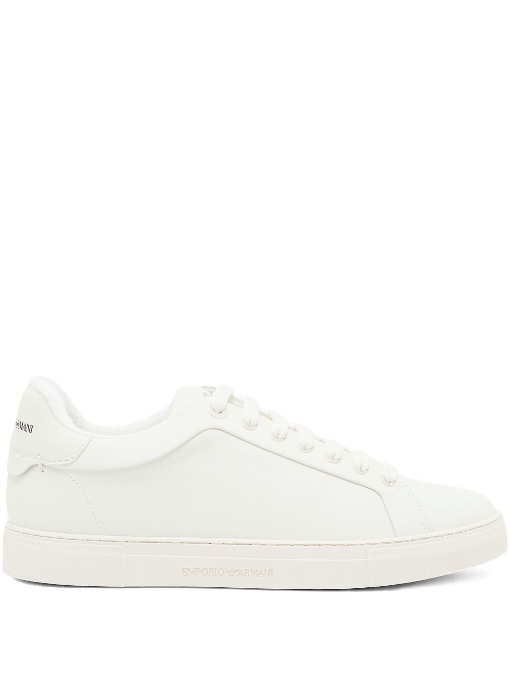 Emporio Armani Exclusive Sneakers Bianco Bovine Leather