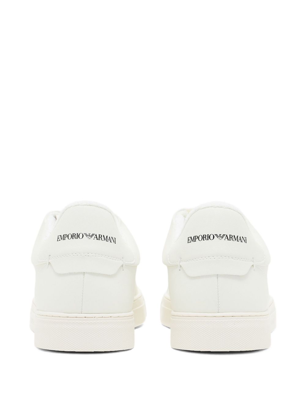 Emporio Armani Exclusive Sneakers Bianco Bovine Leather