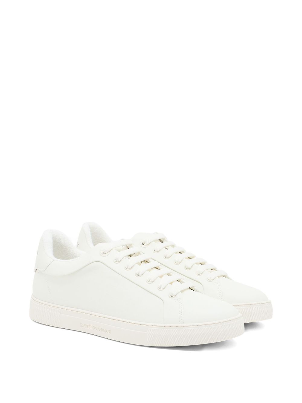 Emporio Armani Exclusive Sneakers Bianco Bovine Leather