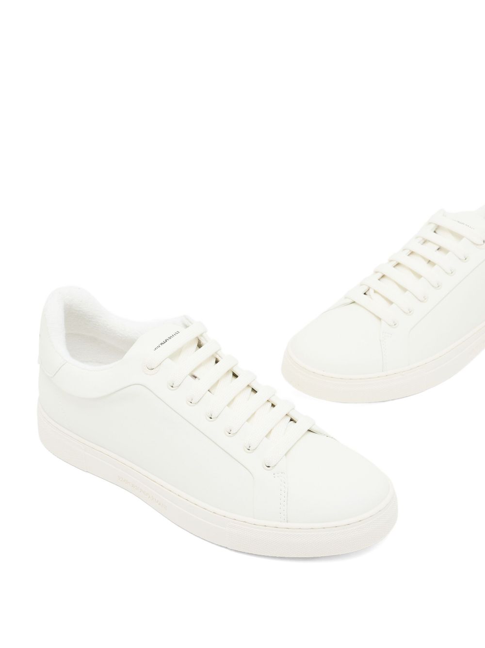 Emporio Armani Exclusive Sneakers Bianco Bovine Leather