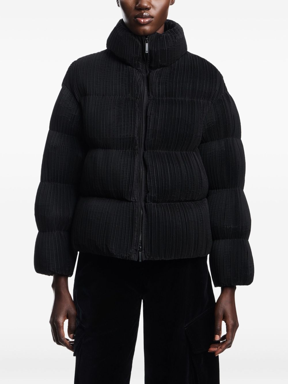 Emporio Armani Coats Nero Polyester