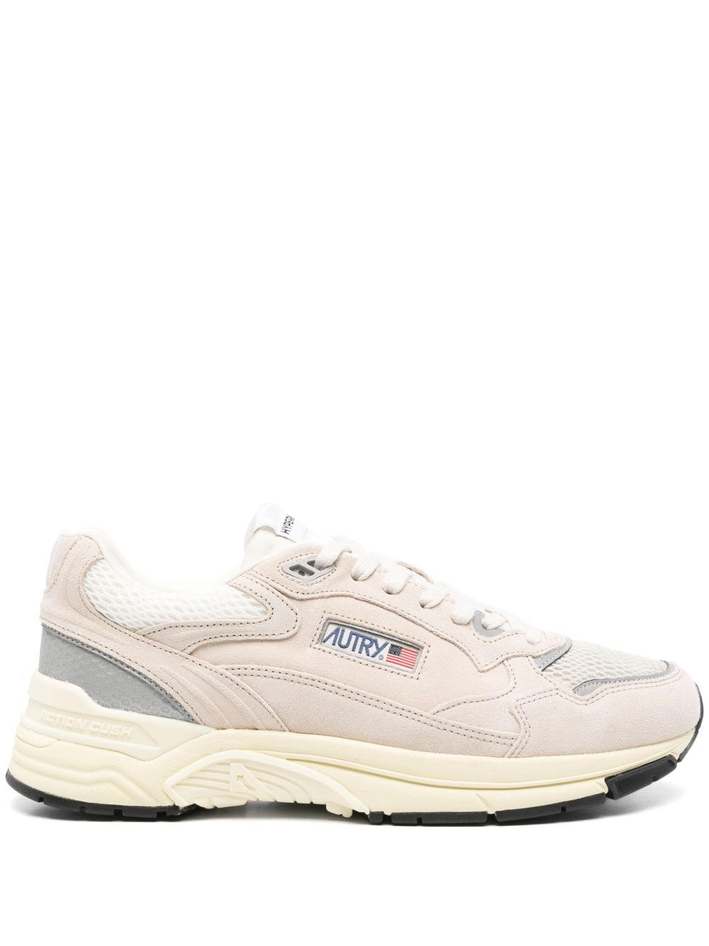 Autry Sneakers Silver Outer: Calf Suede
