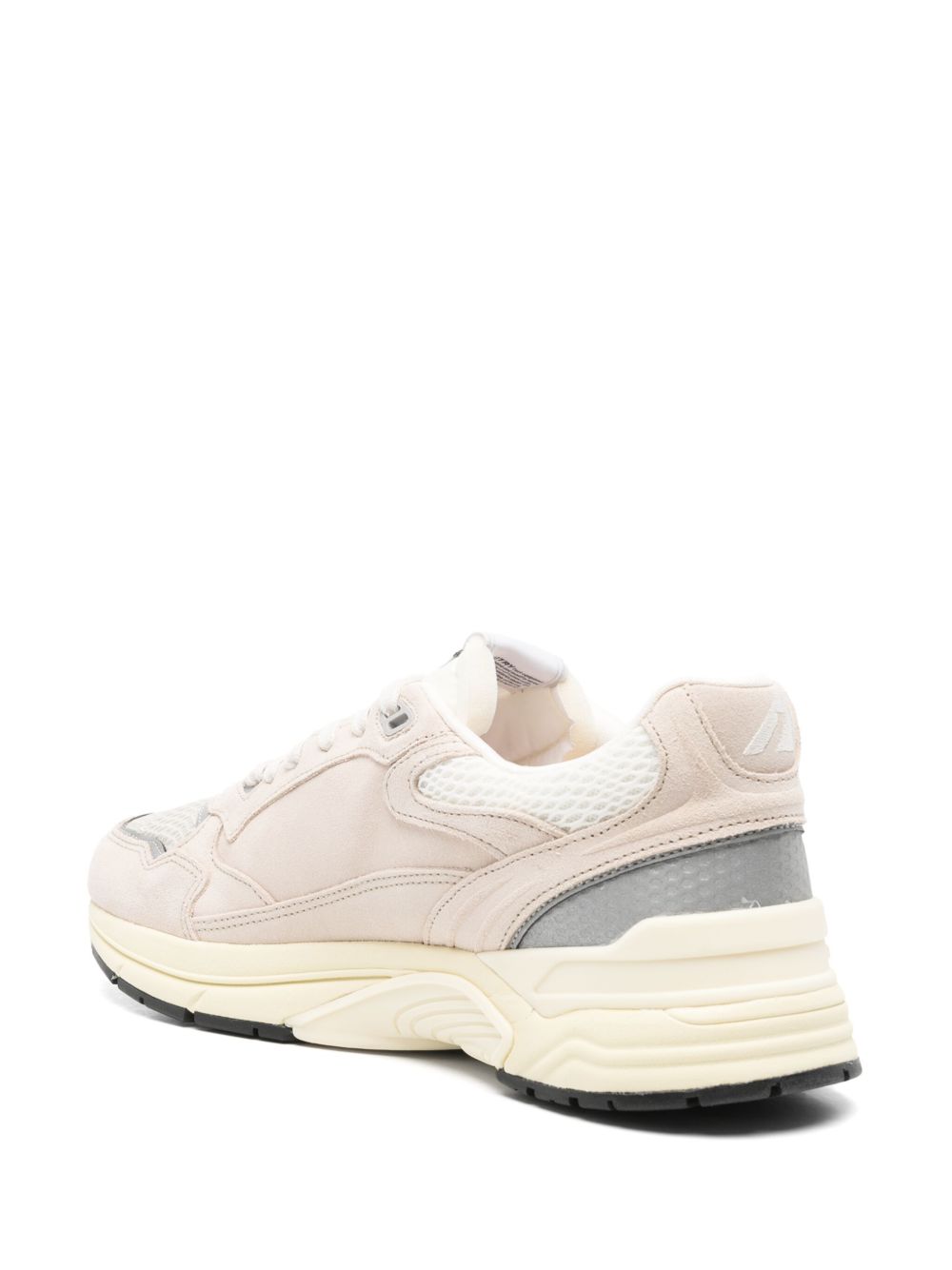 Autry Sneakers Silver Outer: Calf Suede