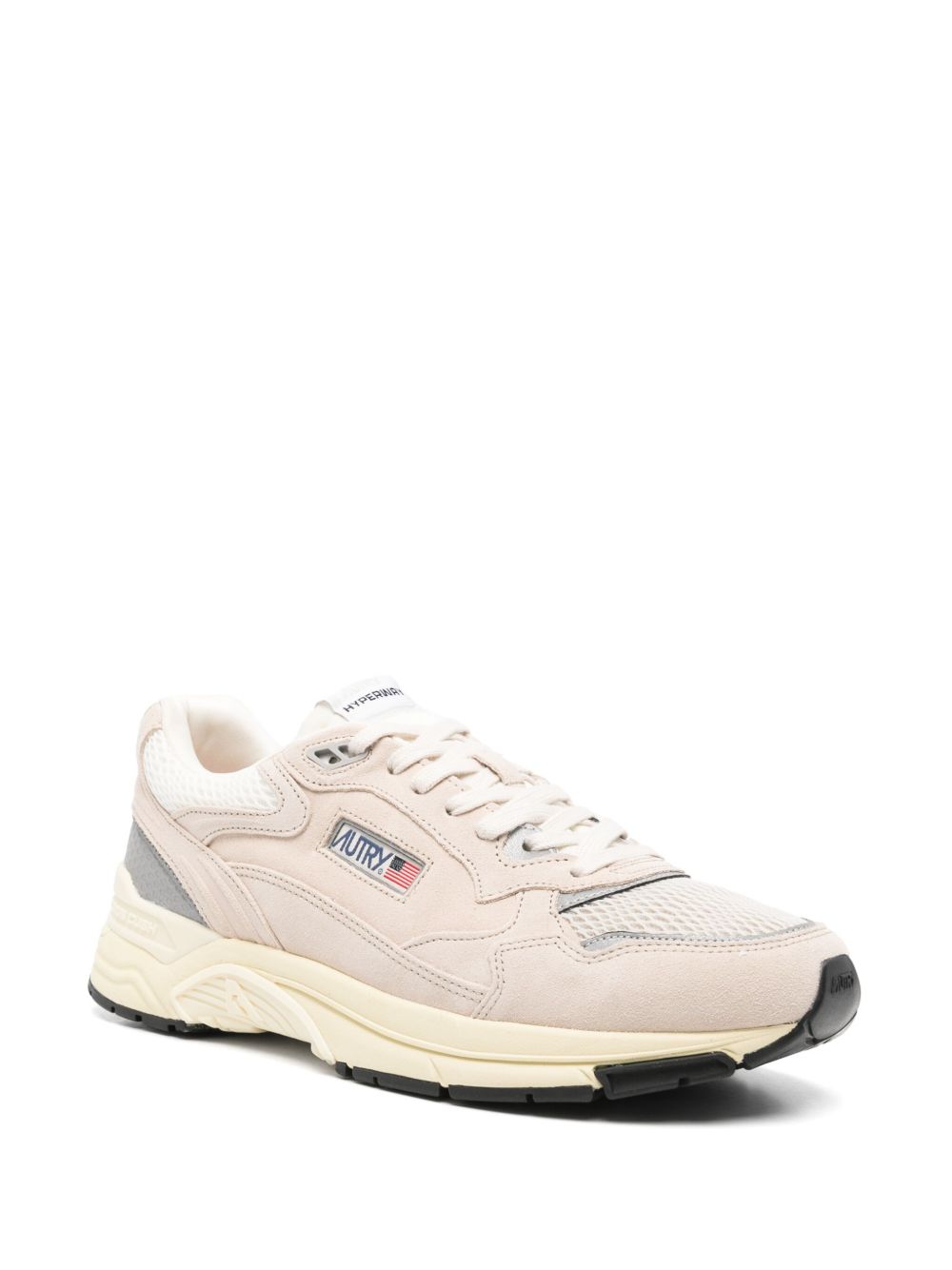 Autry Sneakers Silver Outer: Calf Suede