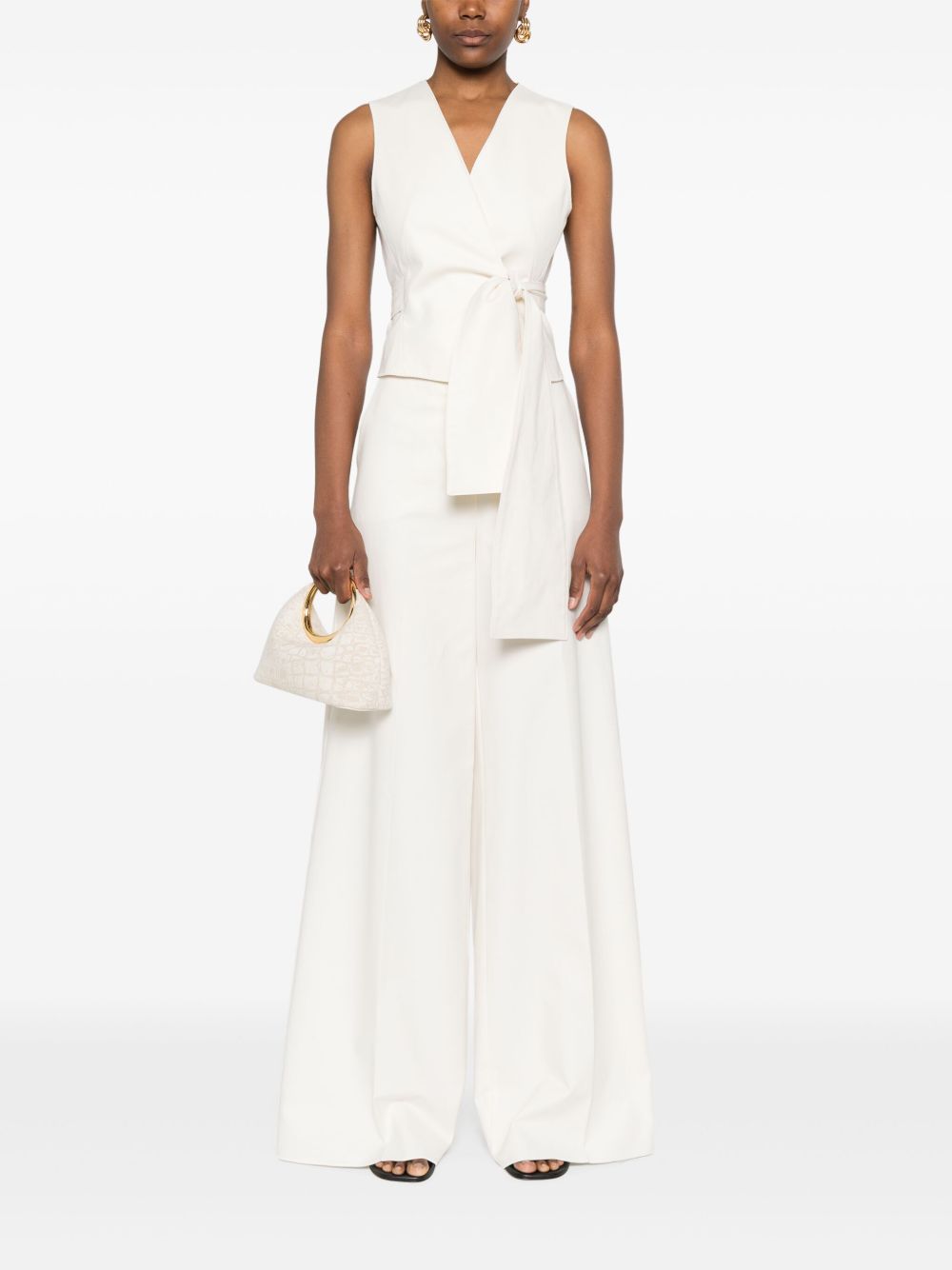 Max Mara Sweaters White Cotton