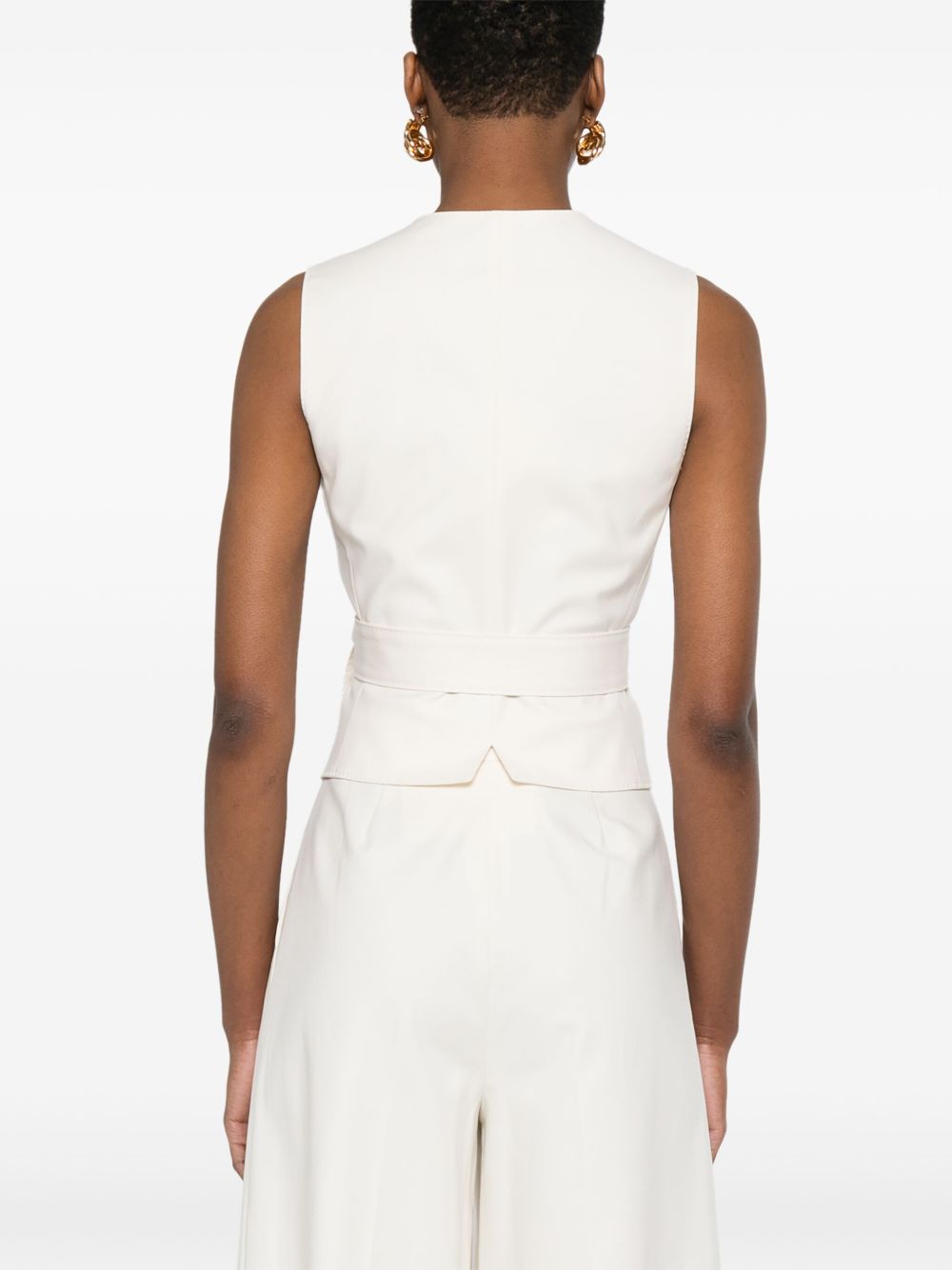 Max Mara Sweaters White Cotton
