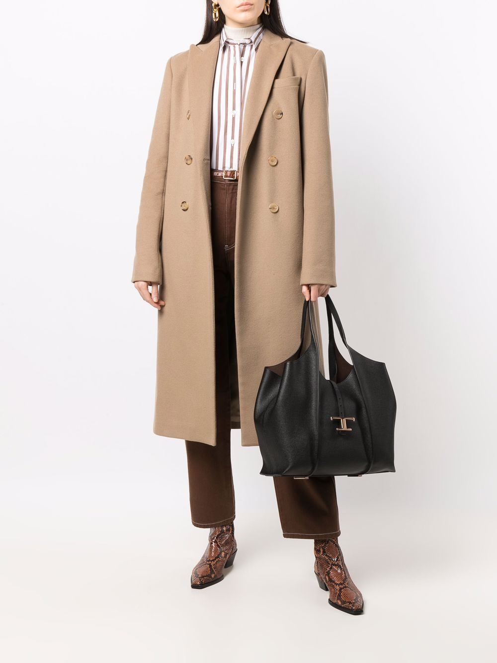 Tods Bags Black Calf Leather
