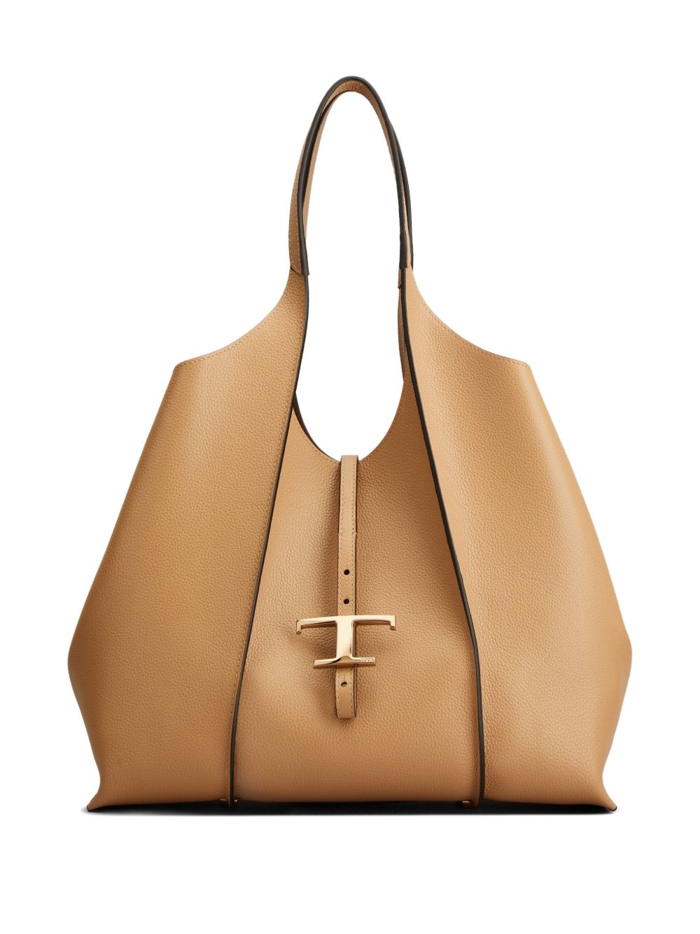 Tods Bags Camel Calf Leather