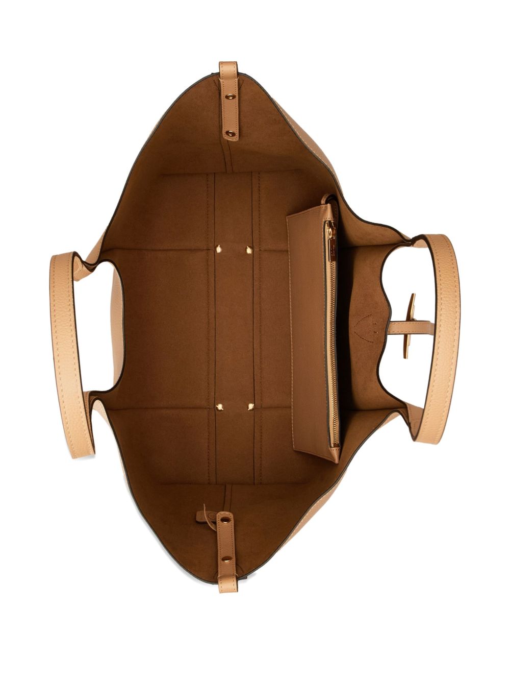 Tods Bags Camel Calf Leather