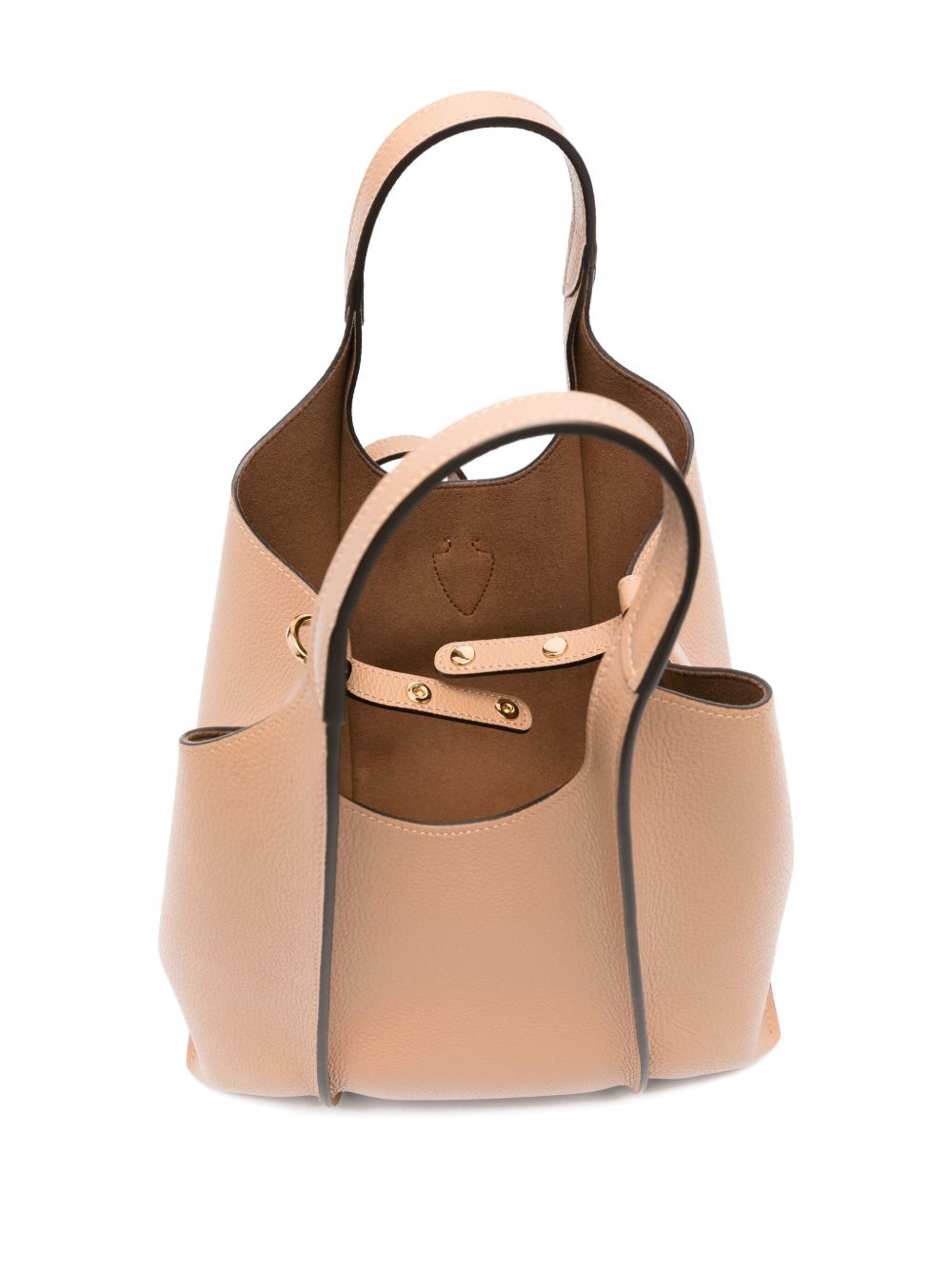 Tods Bags Camel Calf Leather