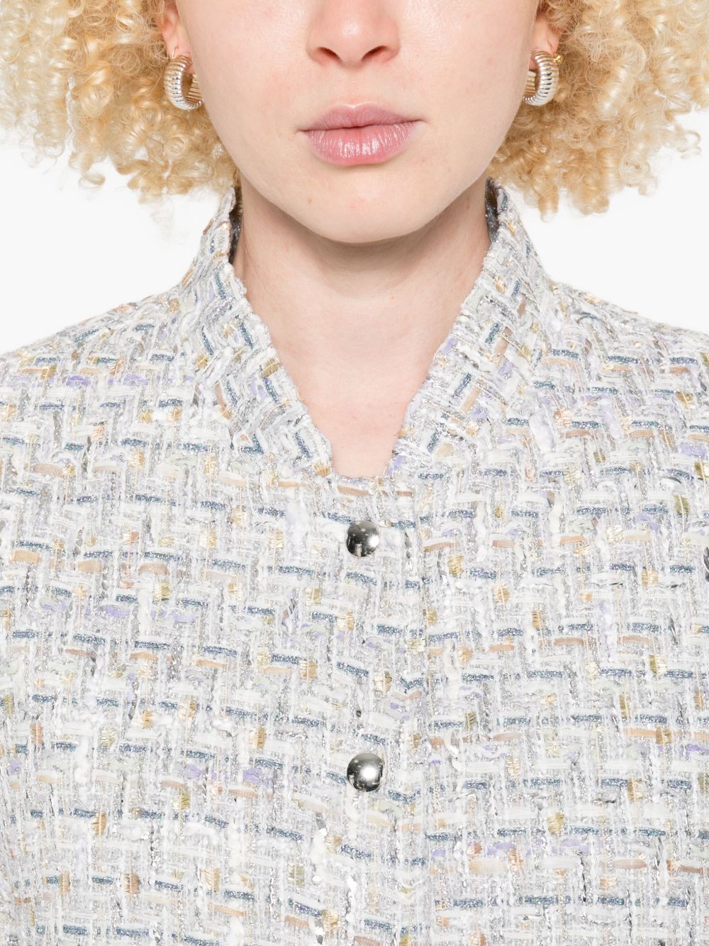 Iro Jackets Silver Outer: Polyester