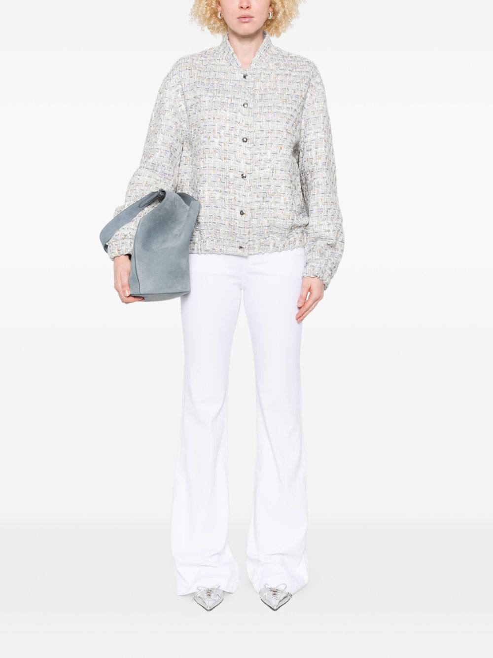 Iro Jackets Silver Outer: Polyester